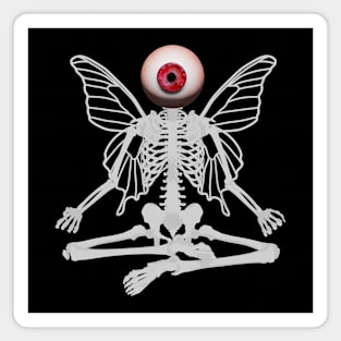 One Eye Skeleton Fairy Magnet